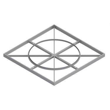 Shot Cage - Shot Circle Frame - Aluminum - Official (7 ft. Diameter)